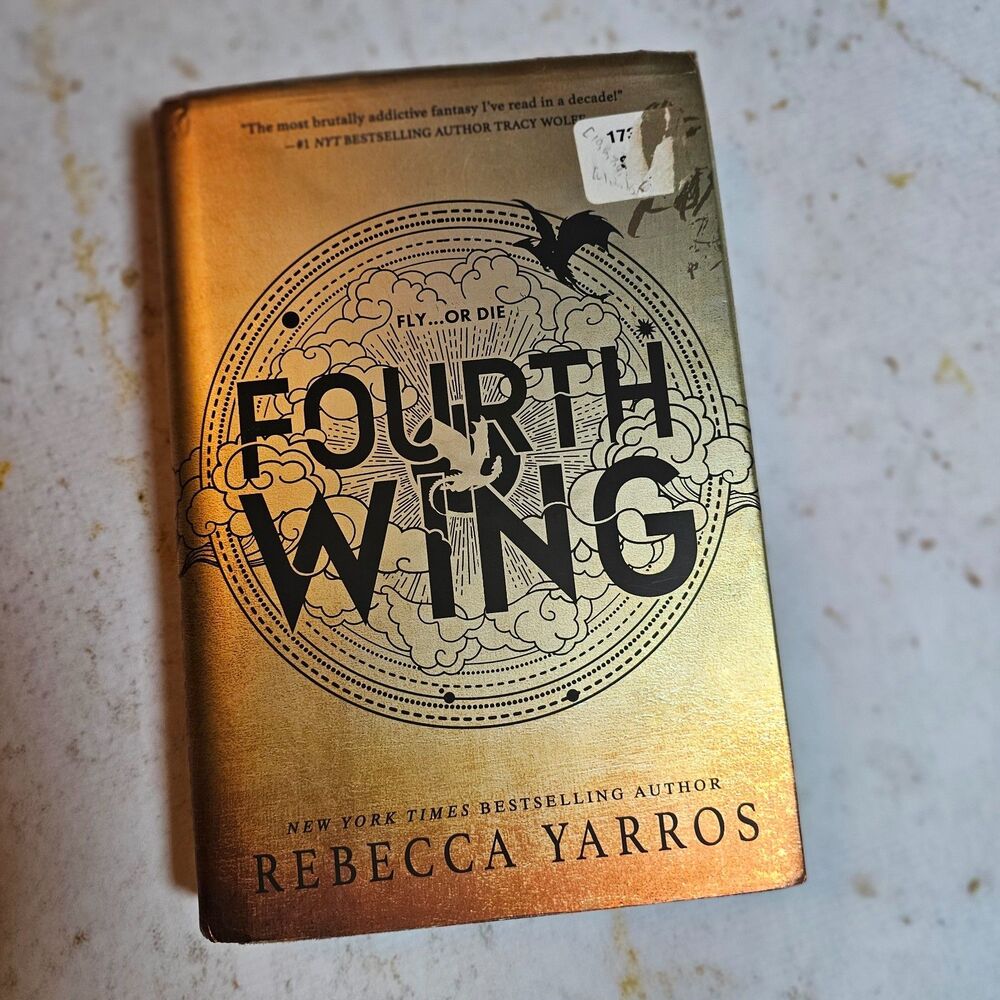 Fourth Wing by Rebecca Yarros (2023, Hardcover)
